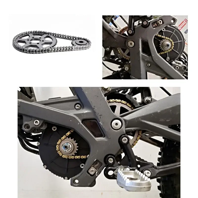 Untuk SURRON Set Roda Gigi Ran - Sprocket Chain ulasan dan harga