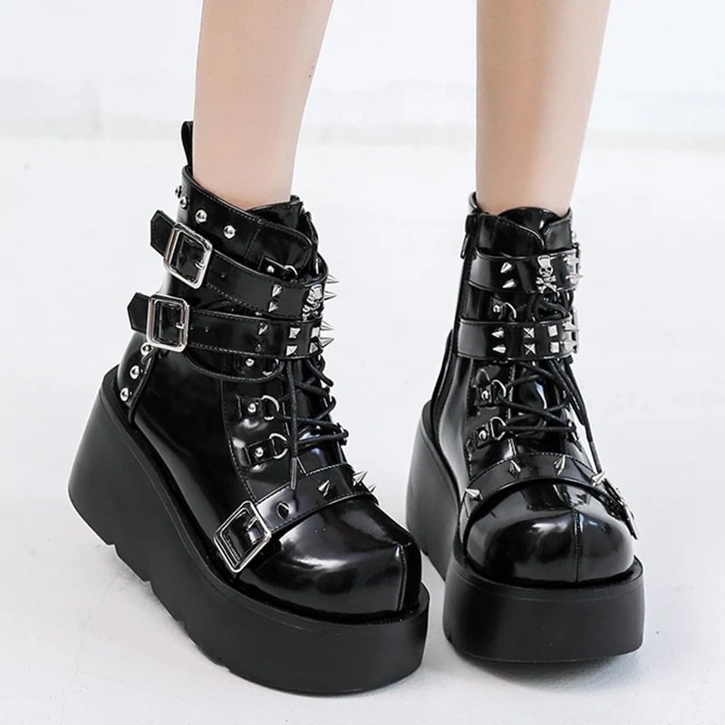 Sepatu Bot Pergelangan Kaki Pu - Motorcycle Chain ulasan dan harga