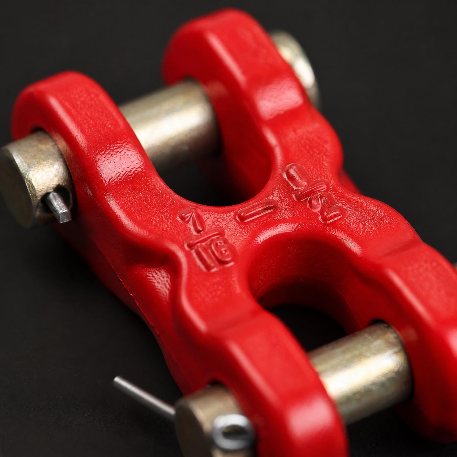 Konektor Rantai Berlapis Merah - Steel Chain ulasan dan harga