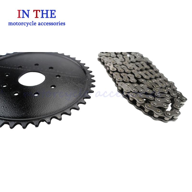 Untuk 49cc 50cc 66cc 80cc 415  - Sprocket Chain ulasan dan harga