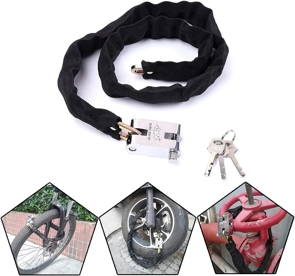 Kunci Sepeda Motor 1.2M 2M 3M, - Bicycle Chain ulasan dan harga